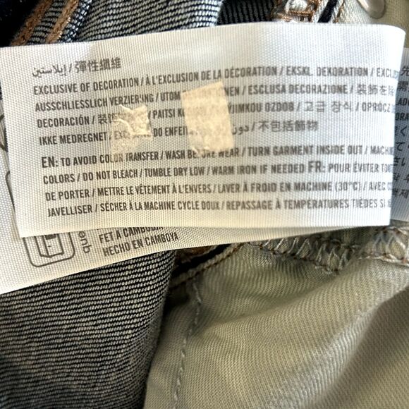 HOLLISTER Athletic Skinny Jeans Mens 29 x 32  Blue Stretch Denim - Picture 4 of 7